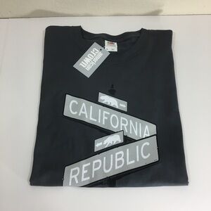 California Republic Dark Gray T-Shirt